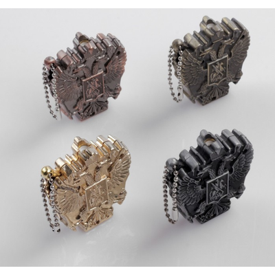 Зажигалка газовая &quot;Орёл на щите&quot;, пьезо, микс 4.5х5.5 см