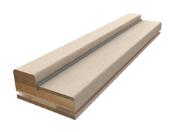 Коробка дверная ПВХ Светлый орех 26*70*2070 телескоп с уплот [57612]