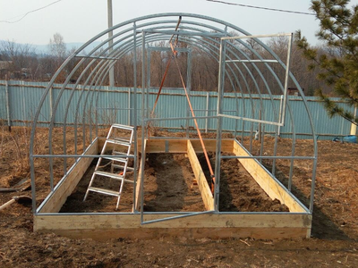 Фундамент из доски 40*150*4000 (без пропитки)