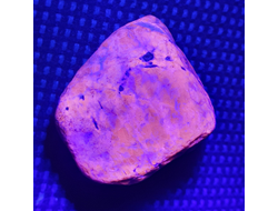 Гакманит (Содалит), светится в УФ, Россия, Мурманская обл. (32*31*24 мм, вес: 35 г) №26772