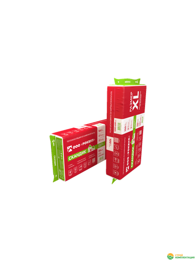 Утеплитель РОКВУЛ СКАНДИК XL 1200х600х100 мм (6 шт; 0,432 куб.м.)