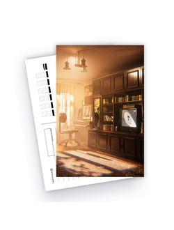 Открытка "После уроков"