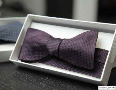 Бабочка мужская бордовая - ANDRE