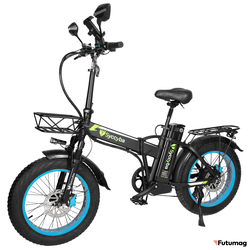 Электровелосипед SYCCYBA F10 синий