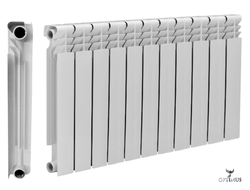 Радиатор биметаллический 500/80, 11 секций, 1650 Вт