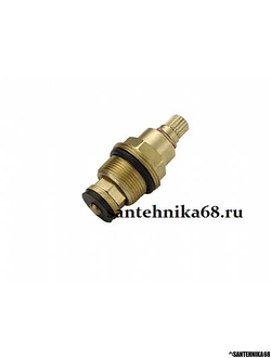 Кран-букса 1/2" русская метрич. резьба 20 шлиц резина Ledeme L52-9