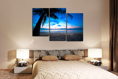 Модульная картина "Остров мечты"