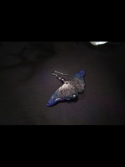 "Крылышки Пыльной Феи", волшебные серьги в северном стиле