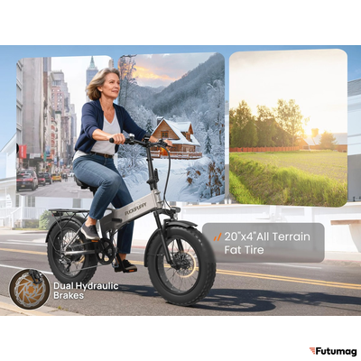 Электровелосипед PUCKIPUPPI DACHSHUND серый