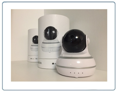 Моторизированная WiFi/LAN видеокамера с DVR,  HD (v380 Pro)