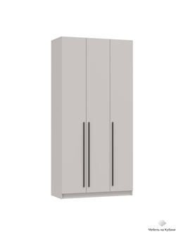 Брандо 67.08 (h2480) (3-х дв.) шкаф для одежды ЛДСП Кашемир