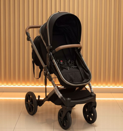 Детская коляска 3 в 1 Luxmom 710 Черный