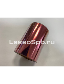 Трансферная поталь фольга Красная рулон 6 см * 30 м