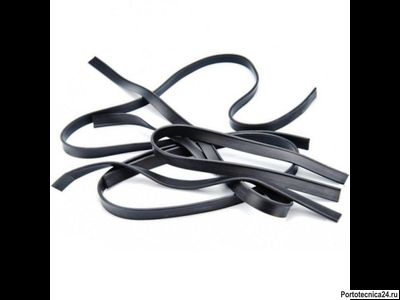 Сменная резинка для сгонов для стекол в рулоне 105см