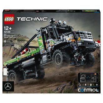 LEGO Technic Конструктор Полноприводный грузовик-внедорожник Mercedes-Benz Zetros, 42129