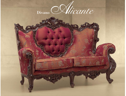 ДИВАН 2-Х МЕСТНЫЙ ALICANTE 602/K (L175*P85*H110) MORELLO GIANPAOLO