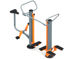 2178 Уличный тренажер «Велосипед + Скороход + Степ»