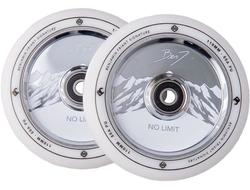 Продажа колес STRIKER BENJ FRIANT NO LIMIT (White/Chrome) для трюковых самокатов Иркутске