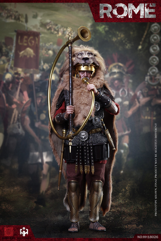 Буцинатор римского легиона - Коллекционная ФИГУРКА 1/6 Imperial Legion - Trumpeter Action Figure (HH18026) - HHMODEL x HAOYUTOYS