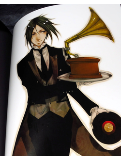Оригинальный Арт Бук Black Butler / Kuroshitsuji Artworks 1 (Темный Дворецкий)