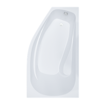 Акриловая ванна Triton Скарлет Левая,167х96x58 см