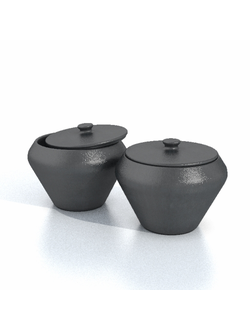 посуда Горшки чугунные