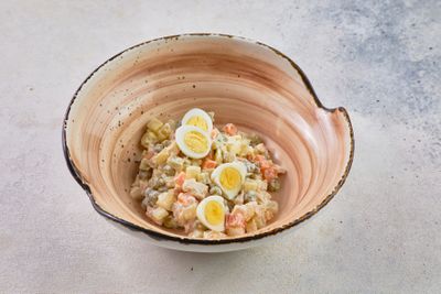 Оливье с курочкой