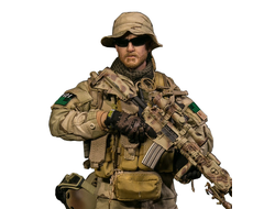 Снайпер, операция "Красные крылья" - Коллекционная ФИГУРКА 1/6 Operation Red Wings NAVY SEALS SDV TEAM 1 Sniper (78085) - DAMTOYS