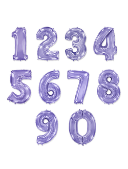 шар цифра 102 см. флекс металл 102 см.