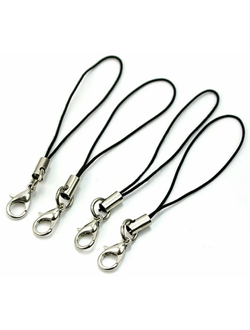 Основа для брелока карабин и нить