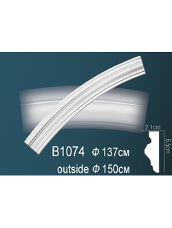 Круговой молдинг B1074