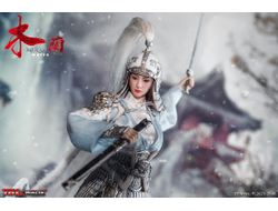 Китайская воительница Мулан (в белом) - КОЛЛЕКЦИОННАЯ ФИГУРКА 1/6 MULAN - White (PL2023-204B) - TBLeague