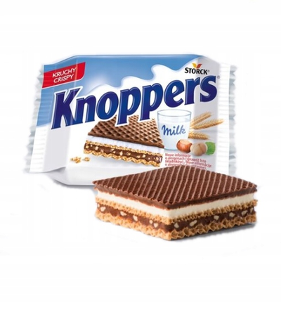 Knoppers. Storck knoppers. Вафли Кнопперс. Вафли немецкие knoppers. Вафельное печенье шторк knoppers 25гр.