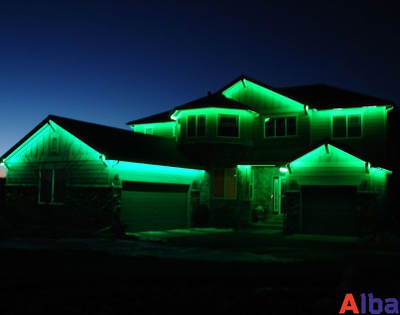 Гибкий неон Flex 220V Зеленый