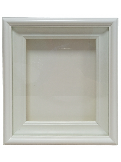 Киот деревянный с гладкой  рамой для иконы формата 17,5х21см