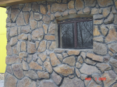 Камень бутовый кварцевый (заборный)