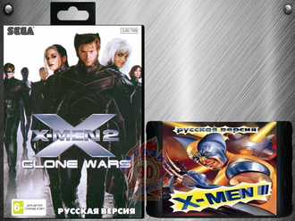 X-man 2: Clone wars, Игра для Сега (Sega Game)
