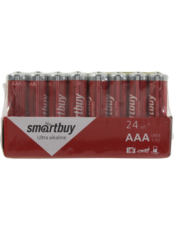Батарейка AAA щелочная Smartbuy SBBA-3A24S 1.5V 24 шт