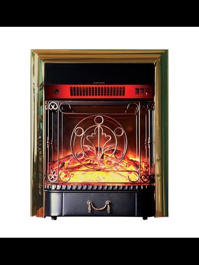 Электрокамин MAJESTIC GLS Brass