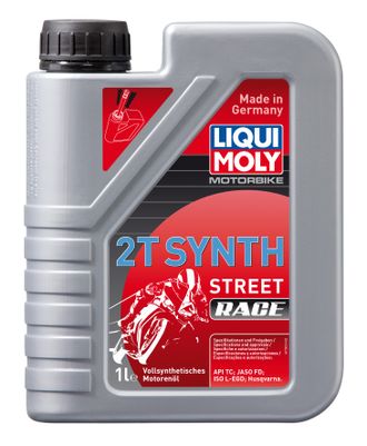 Масло моторное Liqui Moly Motorbike 2T Synth Street Race (Синтетическое) - 1 Л (1505/3980)