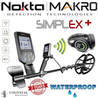 Nokta Makro Simplex+ WHP/ с  беспроводными  наушниками