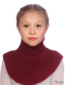 Манишка  21-32, цвет малиновый р. 1( универсальный от 1 года)