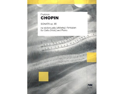 Chopin, Frédéric Sonata op.65 for Violoncello (Viola) and piano Paderewski, Ignacy J., ed