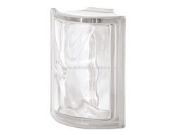 Угловой стеклоблок бесцветный, Vetroarredo (Италия), Neutro ANGOLARE O