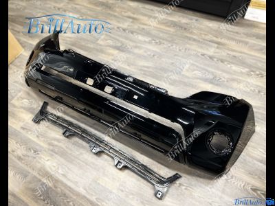 Бампер Toyota Prado 150 черный 2013-2017