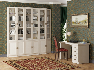 Шкаф - пенал В - 18 Оливия (Олмеко)