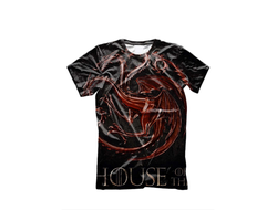 Футболка 3D с полной запечаткой Дом Дракона, House of the Dragon №9