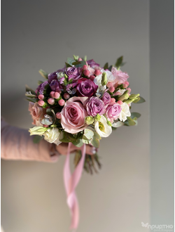 Букет невесты & Бутоньерка № 1316