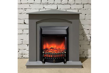 Угловой электрокамин Скандинавия