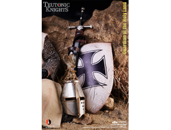 Тевтонский рыцарь (бронзовая версия) - КОЛЛЕКЦИОННАЯ ФИГУРКА 1/6 Series of Empires Teutonic Knights White Bronze Edition Holy Land Guard (SE135) - COOMODEL